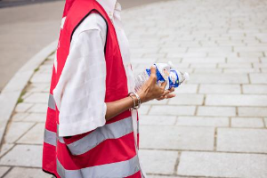Maraude pédestre pour l'Opération Chaleur Solidaire
